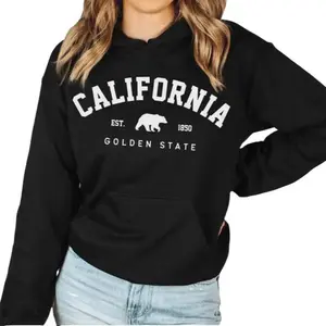 California Hoodie, Golden State Bear Pullover, Soft and Comfortable Heavy Blend Hooded Sweatshirt - Unisex
