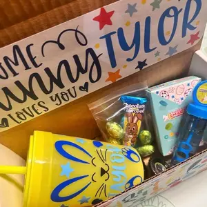 EASTER Gift Box - Customizable Design with Assorted Items for a Unique Easter Celebration