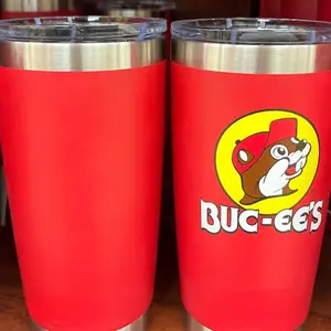 Buc-ee's 20ozTumbler, Red Rambler, Stainless Steel Tumbler, With Bucees Logo, Teacher Gift, Mothers Day Gift, Birthday Gift