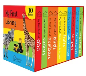 My First Library: Boxset of 10 Board Books for Kids Board book – April 25, 2018