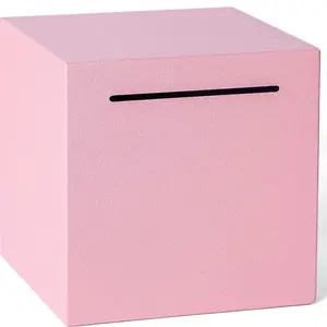 Piggy Bank for Adults Must Break to Open, Unbreakable Adults Piggy Bank Made of Stainless Steel, Metal Saving Bank