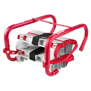 Spring new arrivals Fire Escape Ladder 3-Story 25FT Retractable Emergency Safety Fire Ladder