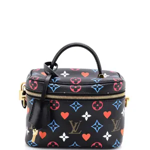Pre-owned Louis Vuitton Leather Top Handle Bags Vanity Handbag Limited Edition Game On Multicolor Monogram PM by Rebag