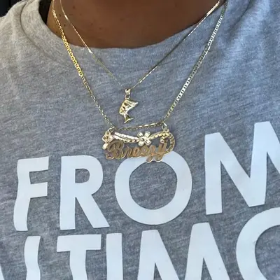 Mexican Gold Plated Jewelry Name TikTok Shop - Main Image