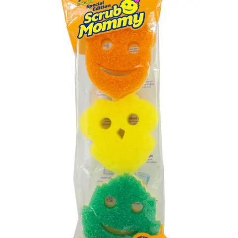 Scrub Mommy Fall Shape Sponges Dual-sided Reusable