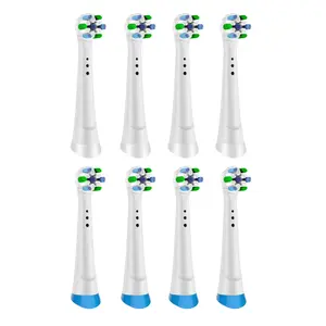 8-Pack Replacement Brush Heads Compatible with Oral-B iO Series 2–10