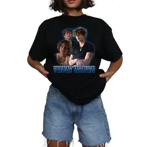 Hype House T-shirts Vinnie Hacker Tour Shirt And Tiktok Band Tee Tshirt Cotton Fit Top Womenswear Flat Hoodie