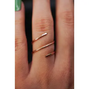 Helix Ring, 14K Rose Gold Fill