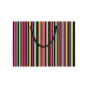 Bat Mitzvah Striped Card