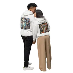 Cozy Togetherness: His and Hers Personalized Sublimated Hoodies Comfort Soft