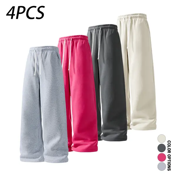 Light gray + rose red + dark gray + apricot color