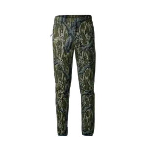 Outbound Wader-Jogger Pants in Mossy Oak Bottomland All Seasons Durable Polyester Microfleece Lycra Binding Secure Fit Slim-Fitting Camo Pattern