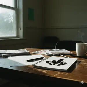 Abolish ICE Middle Finger Spiral Notebook