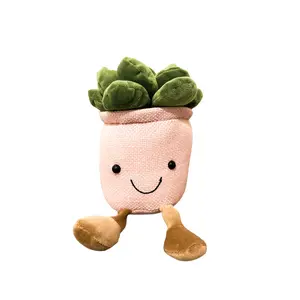 Pink Succulent Plushie Toy