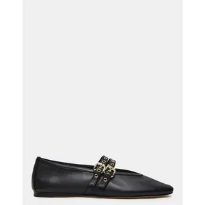 Steve Madden LYDIA BLACK LEATHER