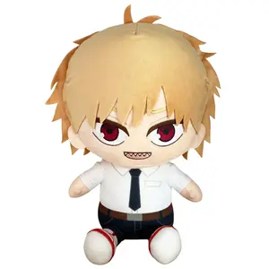 CHAINSAW MAN - DENJI UNIFORM #1 SITTING POSE PLUSH 12" H