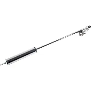 40" Swivel Air Pogo Stick with Rubber Clamp for Semi Truck Air Brake Line & Electric Power Cord