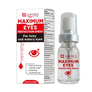 SKAPEMED Lutein Eye Spray - Daily Skincare Treatment with Lutein and Vitamin E, Relieves Strain and Boosts Moisture