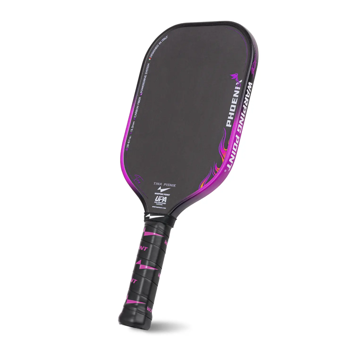 Warping Point Tina Pisnik Phoenix Pickleball Paddle, UPA-A
