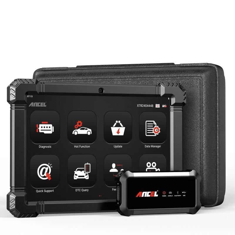 【Pickup truck expertise】ANCEL X7 Diesel & Pickup Diagnostic Scanner — J1939/J1708 Heavy-Duty Support | Full-System 10+ Service Functions | Bi-Directional Control | Best Tool for F150, RAM, Duramax, PowerStroke, Trucks & Vans
