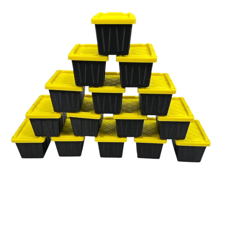 Mini Desktop Storage Tote Fun Stackable Organizer (SMALL)