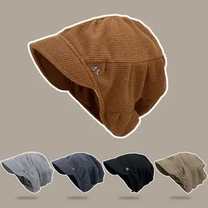 1pc Women'S Stylish Bucket Hat - Warm & Cozy, Breathable Polyester, Elastic Fit with Adjustable Drawstring, Perfect for Fall & Winter, Ideal Valentine'S Day Gift, Winter Headwear |     Stylish Headgear |     Construction