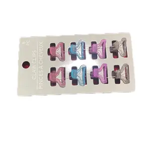 Mini Claw Clips Cute Hair 8pcs Assorted Colors for Stylish Hair Accessory