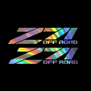 Z71 OFF ROAD Truck Sticker Pack (2pcs) 13x3 Inch – Waterproof Vinyl Decal, 20+ Colors, UV Resistant, Perfect for 4x4 Pickup & Offroad Style