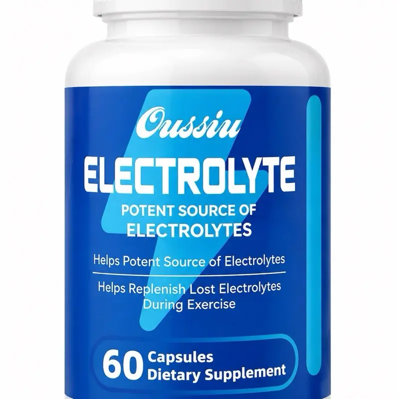 Electrolyte Power Capsules Drink Supplement - Stay Hydrated, Energized, Recovered - 60 Count