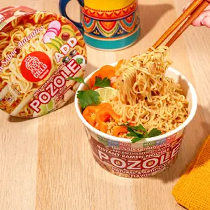 1 Pozole Instant Ramen Noodle Soup with Natural & Artificial Flavor for Quick and Easy Meals