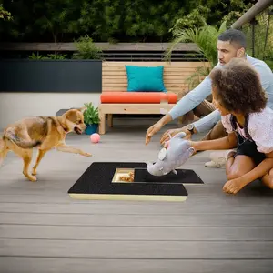 Retractable Wooden Dog Nail File Premium Grooming Tool with Sandpaper Scraper for Easy & Effective Nail Care & Paw Health