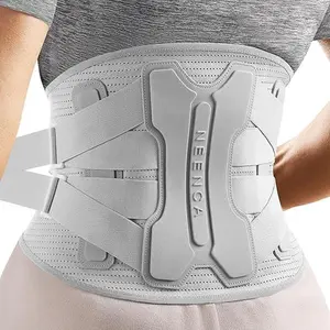 NEENCA Back Brace for Lower Back Pain Relief with Bionic Support System, Lumbar Support Belt for Women&Men with Lumbar Pad, Soft Breathable 3D Knit Fabric for Herniated Disc, Sciatica, Scoliosis