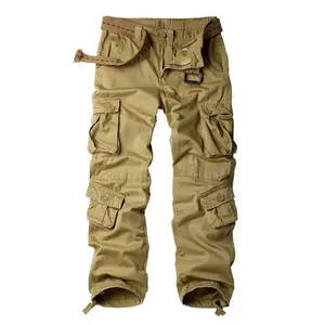 3D Pocket Cargo Pants for Men, Multi-Pocket, Loose Fit, Durable, Casual Pants, Outdoor Long Pants, Plus Size, Straight-Leg Sports Pants