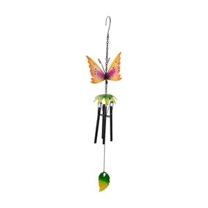 Northlight 19" Metal Butterfly Outdoor Garden W indchime