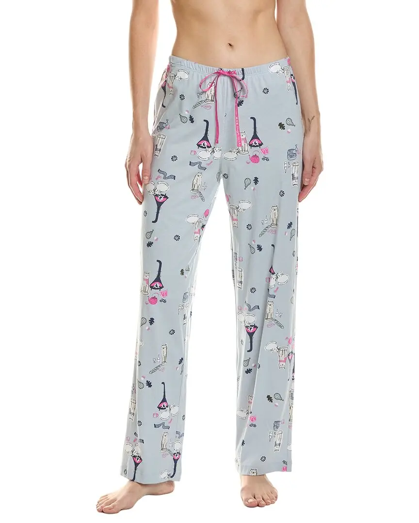 HUE Cat Picnic Long Pajama Pant