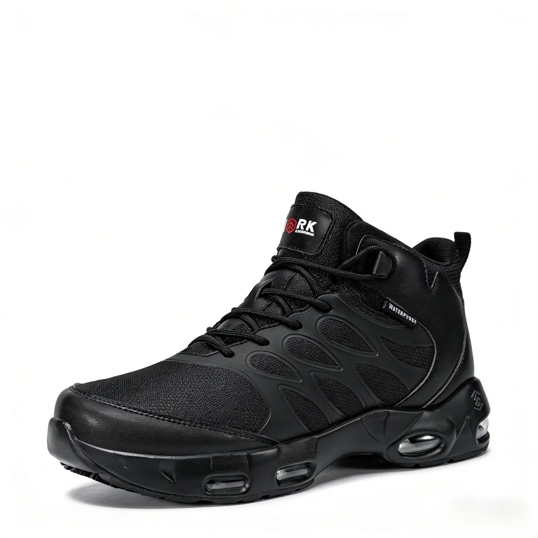 Men Non Slip Shoes Waterproof Food Service Work Chef Kitchen Restaurant Mesh LARNMERN’s Outdoor Hiking Boots