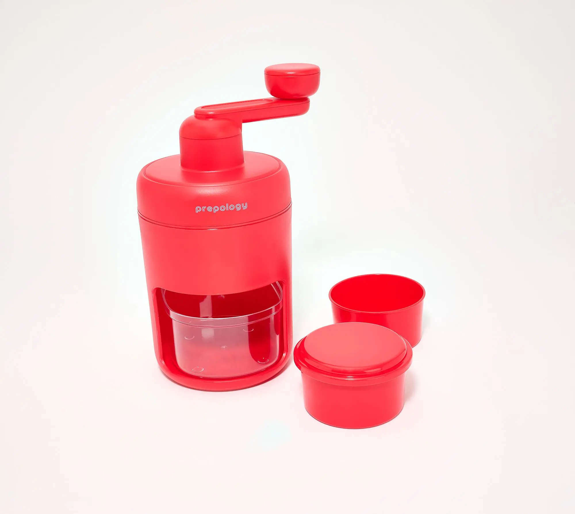 Prepology Manual Shaved Ice Maker w/ (2) Freeze Cups