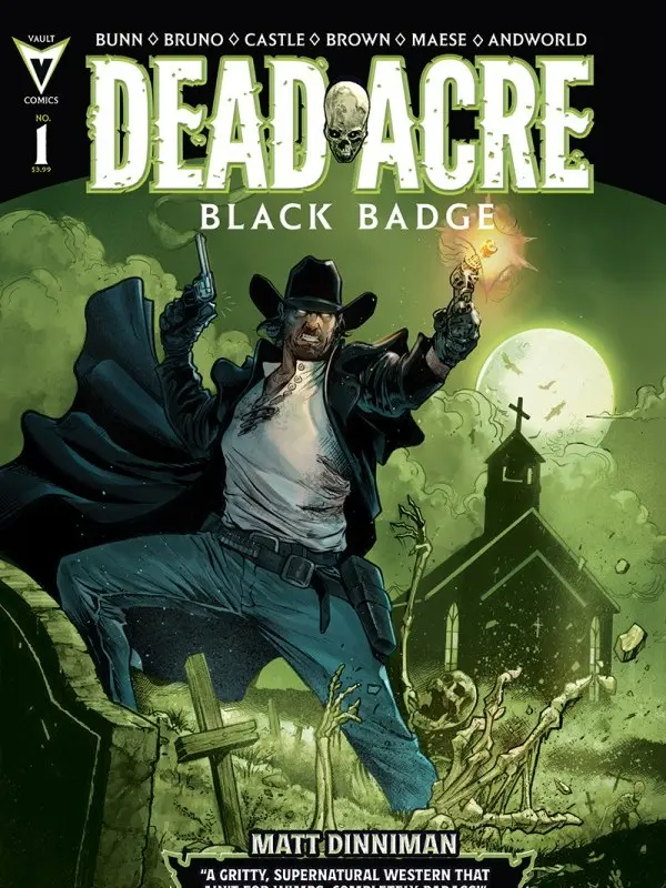 Dead Acre: Black Badge #1 2nd Printing Riley Brown