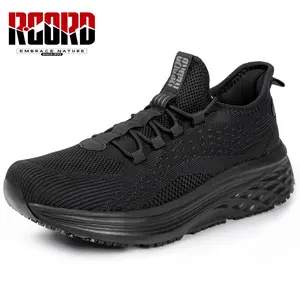 R CORD Ladies Waterproof Non-Slip Work Footwear – Oil-Resistant Sneakers for Kitchen & Nursing Girls