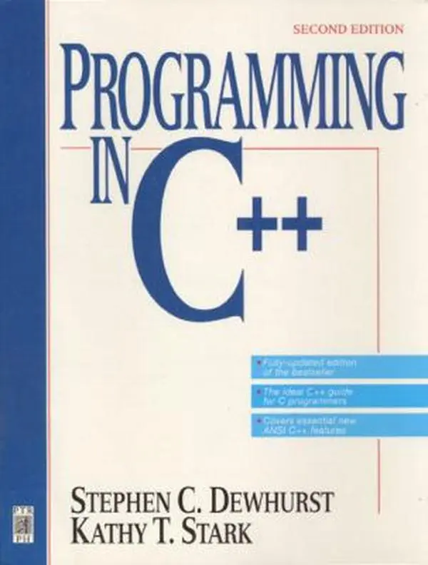 USED-Programming in C++ (2nd Edition) by Stephen C. Dewhurst (Paperback)