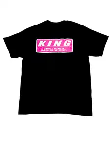 KING SHOCKS OG PINK LOGO TEE, Perfect Gift for Him & Her,  For Men and Women shirt