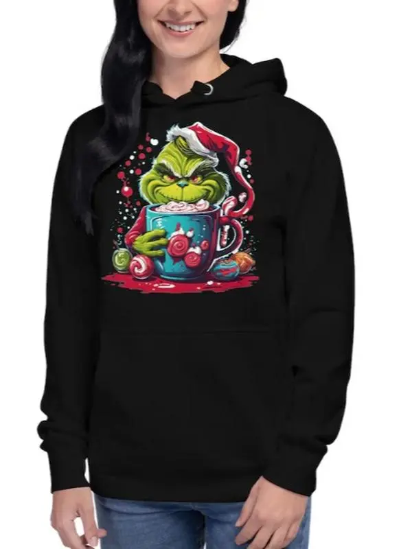 Grinchy Cocoa - Unisex Hoodie
