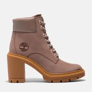 Timberland Women's Allington Heights Boot, Taupe Nubuck, 10