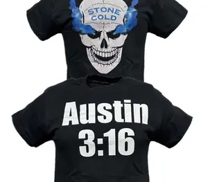 Stone Cold Steve Austin 316 Smoking Skull Mens T-Shirt