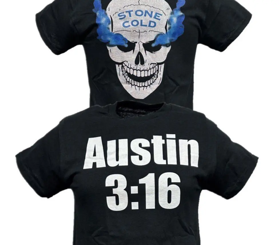 Stone Cold Steve Austin 316 Smoking Skull Mens T-Shirt