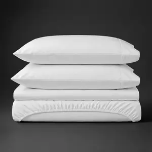 Pizuna 210 Thread Count 100% Cotton Percale Sheet Set