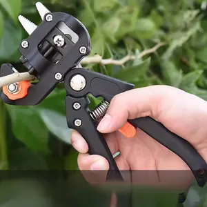 Professional Garden Pruning Shears - Sharp Carbon Steel Scissors for Bonsai & Plants