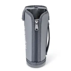 Tupkee 14oz Glass Tumbler Carrier Holder - Reusable Neoprene Insulated Pouch Sleeve with Hand Strap - Specifically Designed for the Tupkee 14oz Double Wall Glass Coffee Tumbler Drink Cup
