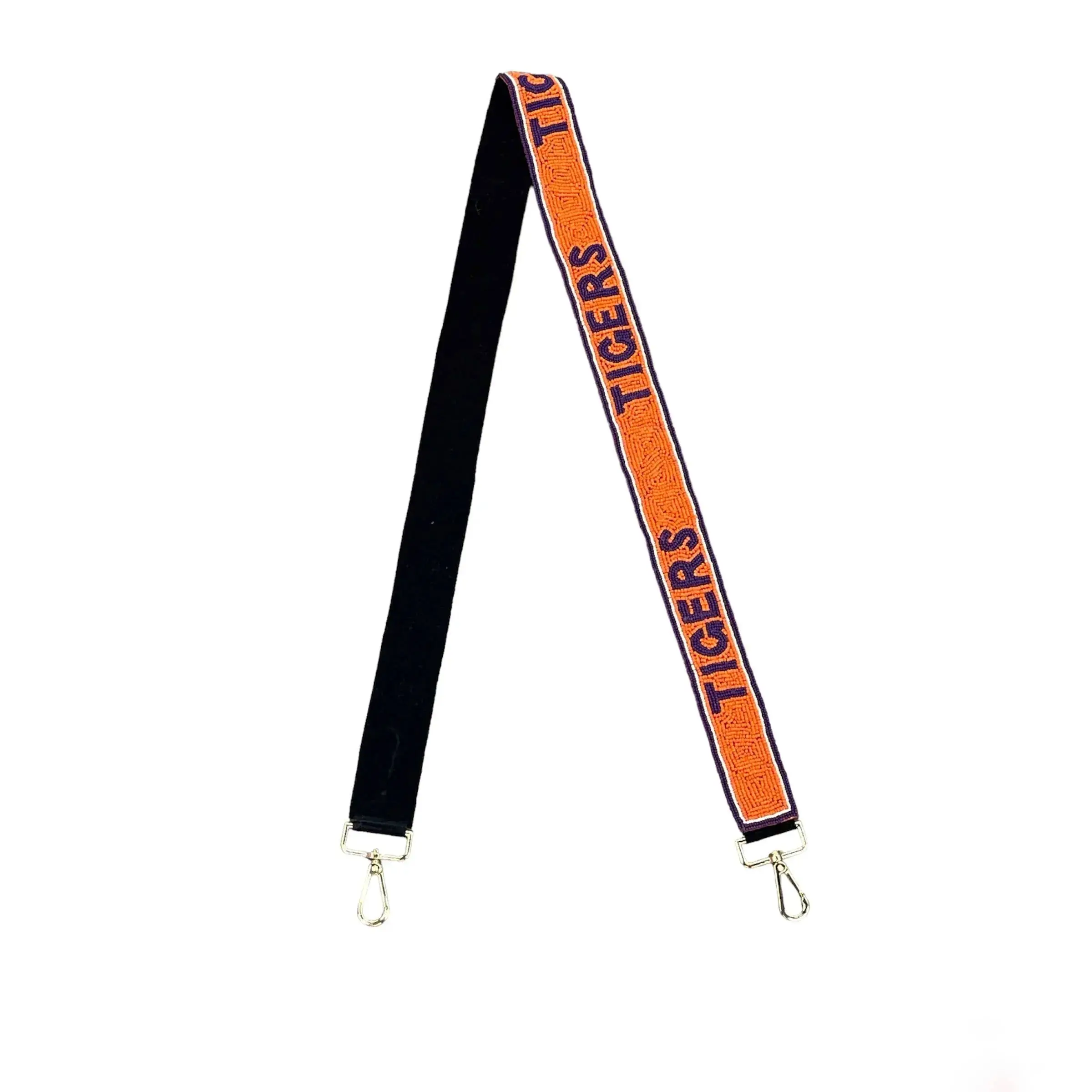 Game Day Beaded Straps : Purple tiger