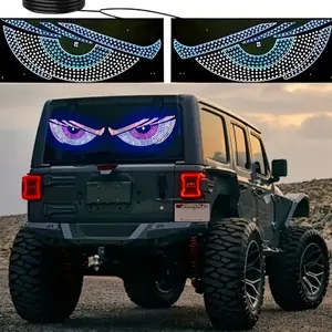Dynamic Devil Eyes LED Light for Car Vehicle - Smart Windshield & Decorative Light Kit
